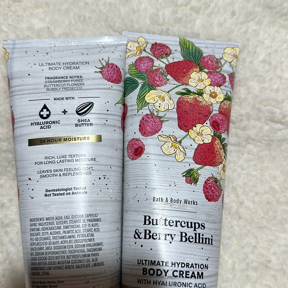 BBW 2pc  Body Creams  BUTTERCUPS & Berry Bellini - Picture 2 of 2
